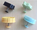 Set of 4 Star Wars Plunger Cookie Cutters - Darth Vader, C-3PO, Yoda and Chewbacca - Amazing Cake Mold Decoration Tool For Baking in Kitchen - Multi-Colourelivery